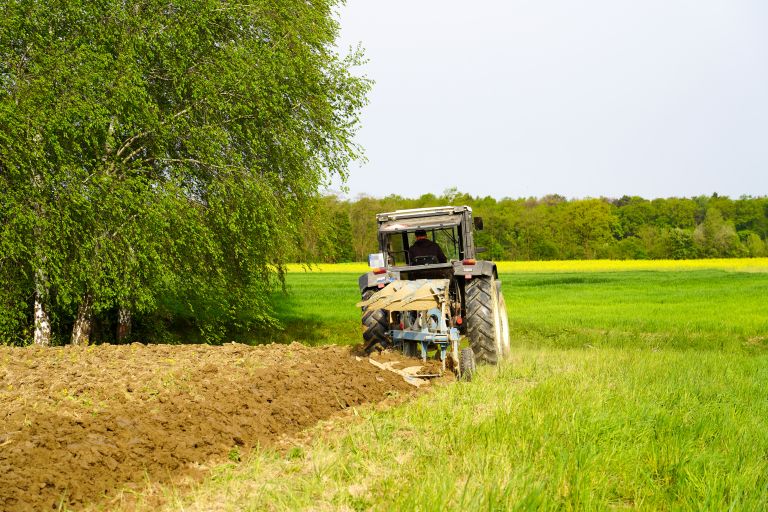 kmetijstvo, poljedeljstvo, njive, traktor, gnojenje