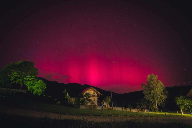 polarni sij, slovenija