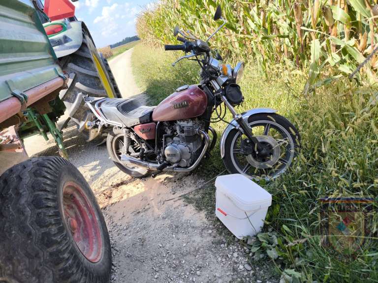 prometna-nesreča, križevci-pri-ljutomeru, motor