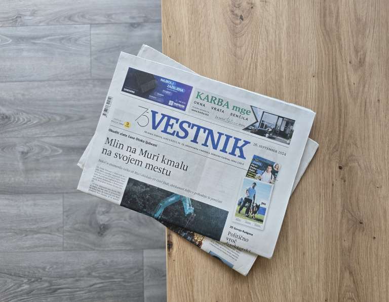 novine, vestnik, naslovnica