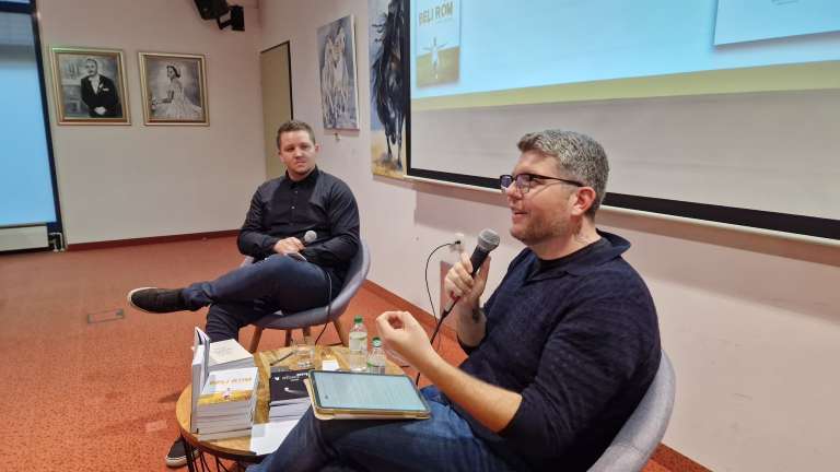 literarni-večer, sandi-horvat, marcel-baranja