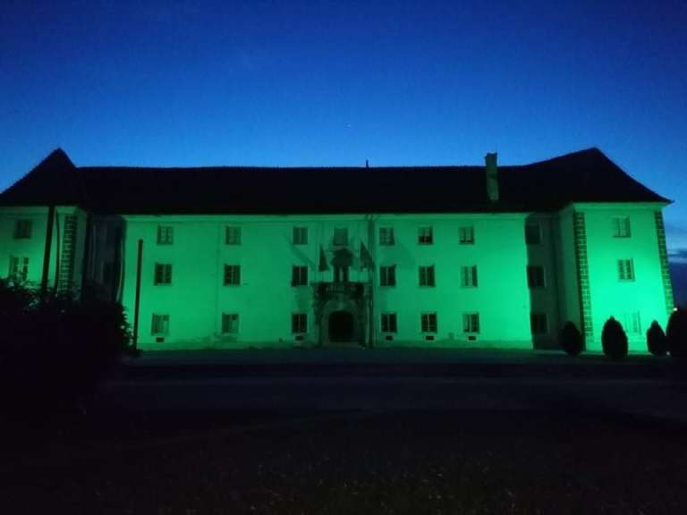 soboški grad, zelena barva, cerebralna paraliza
