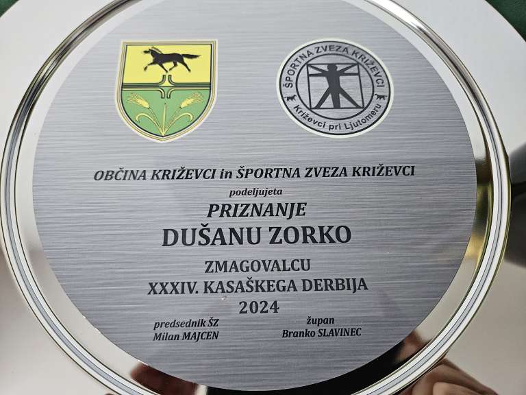 sprejem, občina-križevci, zmagovalec, kasaški-derbi, dušan-zorko