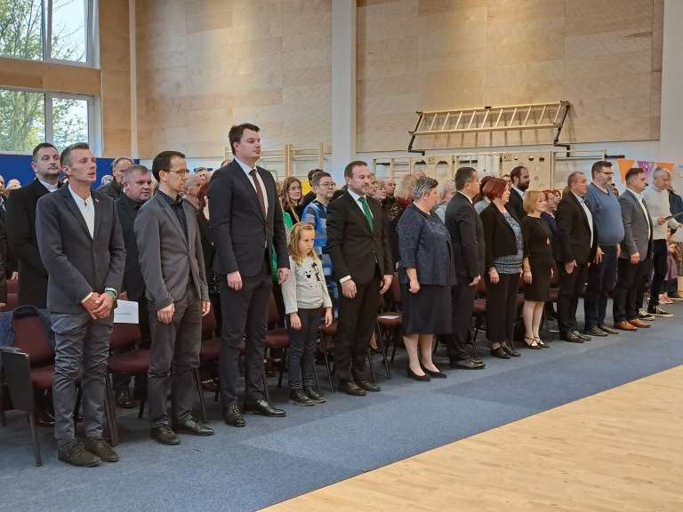 gaberje, telovadnica