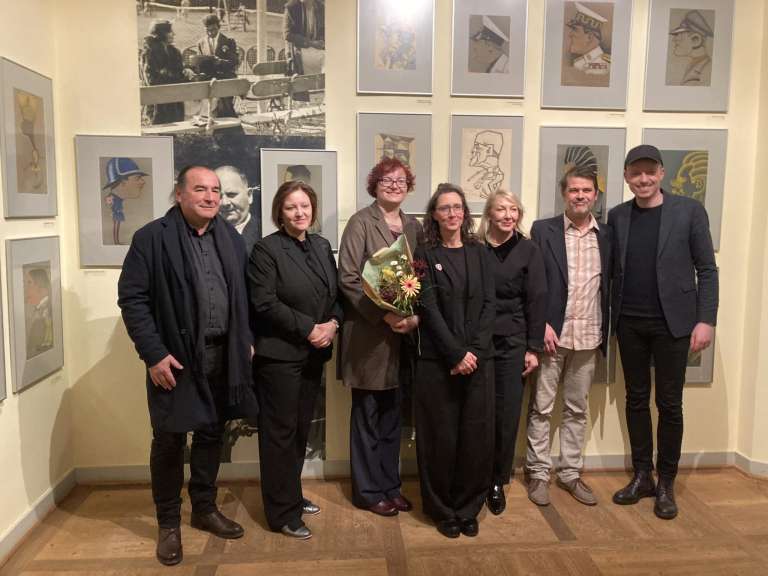 pomurski-muzej-murska-sobota, ladislav-kondor, razstava, karikature, hannover