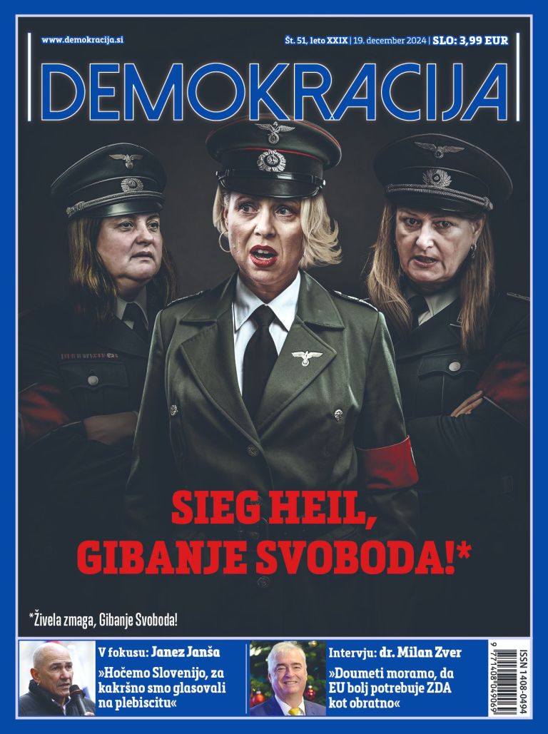 demokracija, naslovnica