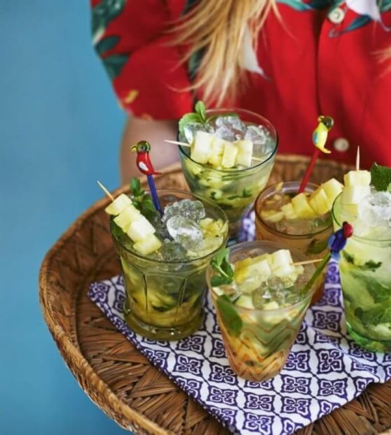 Caipirinha z ananasom