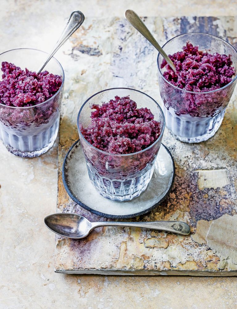 Češnjeva granita