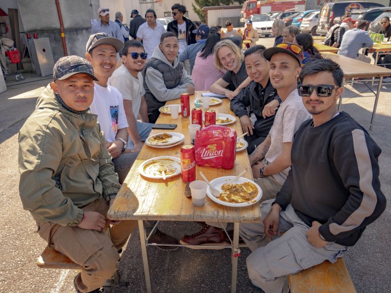 praznovanje, nepalci