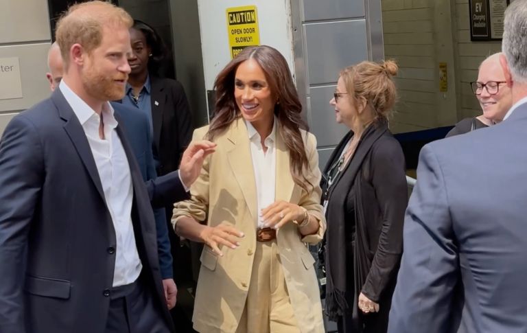 Prince Harry in Meghan Markle