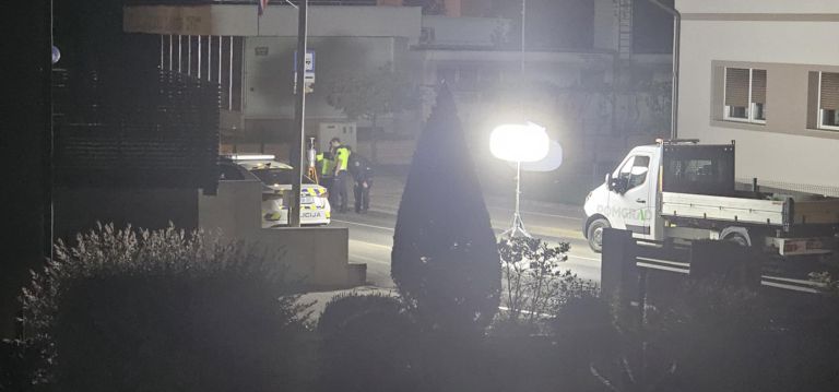Moravske Toplice, prometna nesreča, zapora ceste