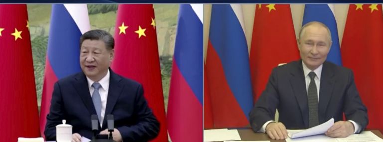 Kitajski predsednik Xi Vladimir Putin