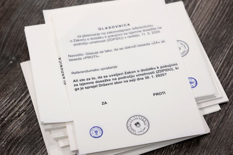 referendum, glasovnica