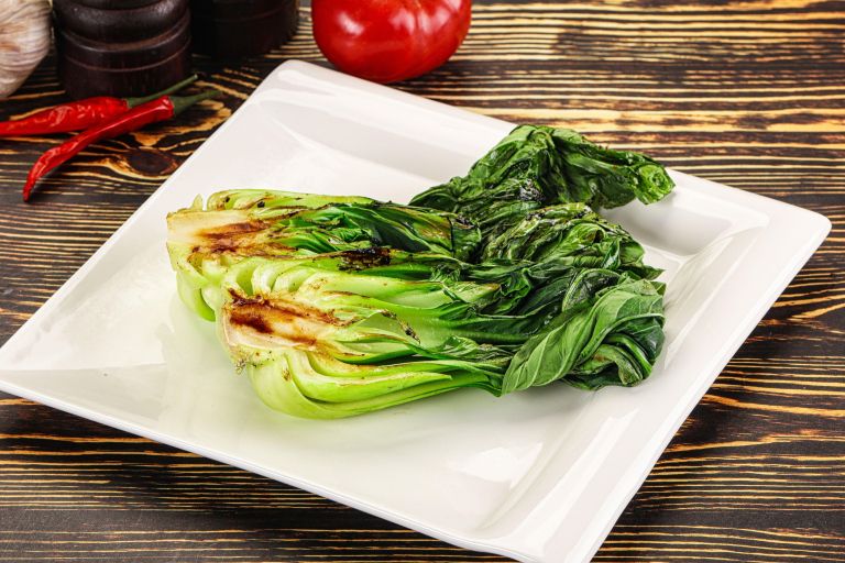 Pak choi na pari