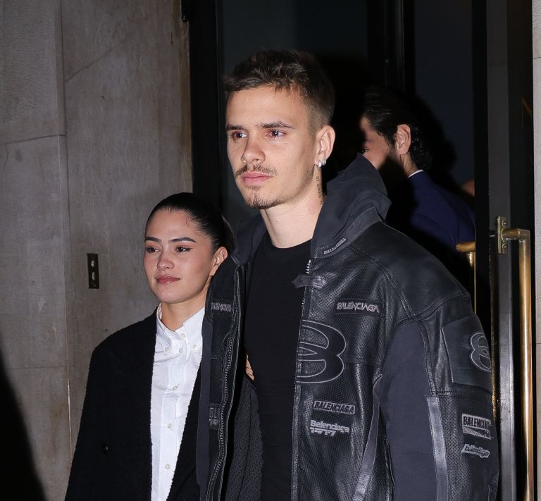 Romeo Beckham, Kim Turnbull