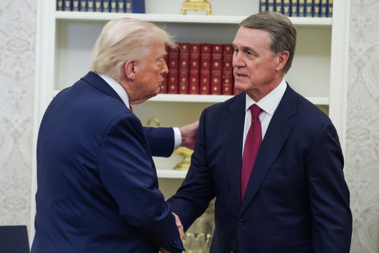 donald-trump, david perdue