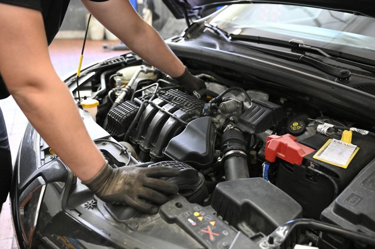popravilo, servis avtomobila, vzdrževanje, motor