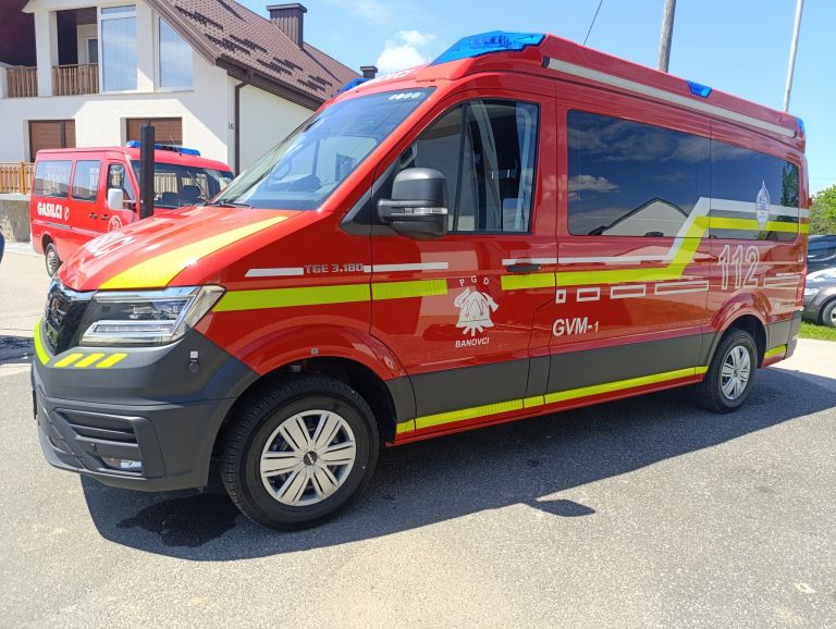 pgd-banovci, novo-vozilo