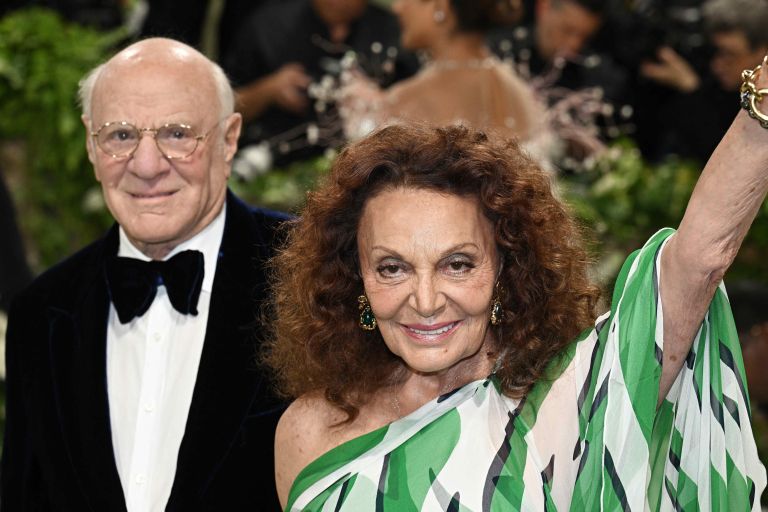 barry-diller, Diane von Fürstenberg