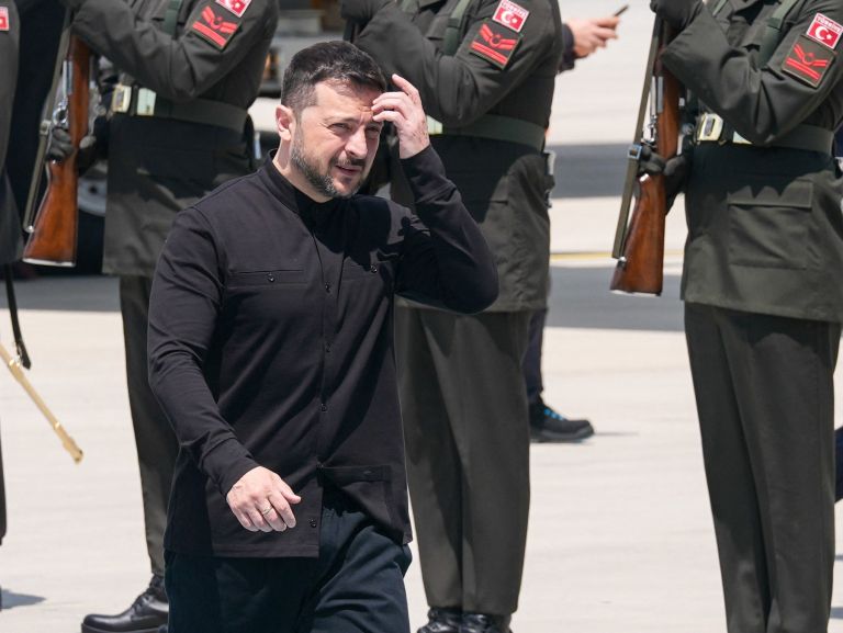Ukrajinski predsednik Volodimir Zelenski