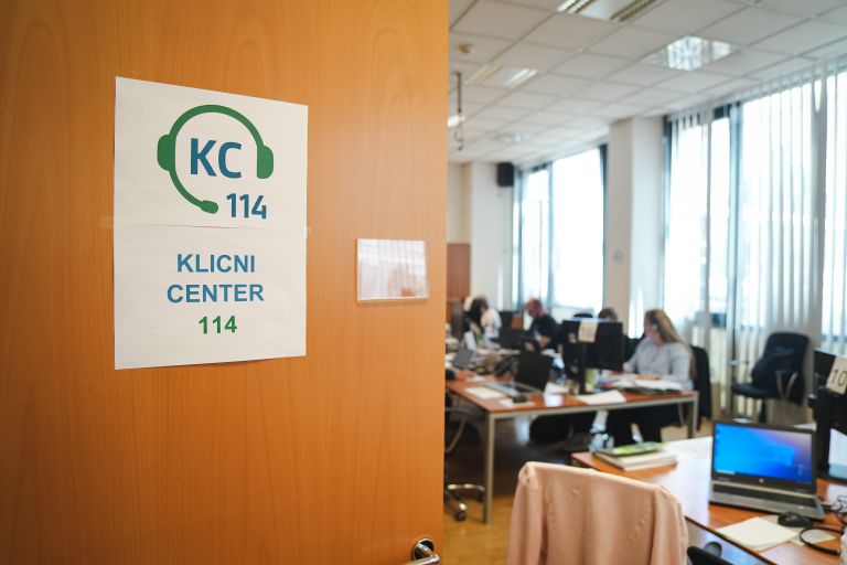 klicni center 114