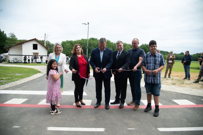 kolesarska-steza, romsko-naselje, dobrovnik