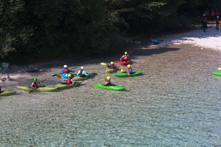 kajakaši kajak Soča