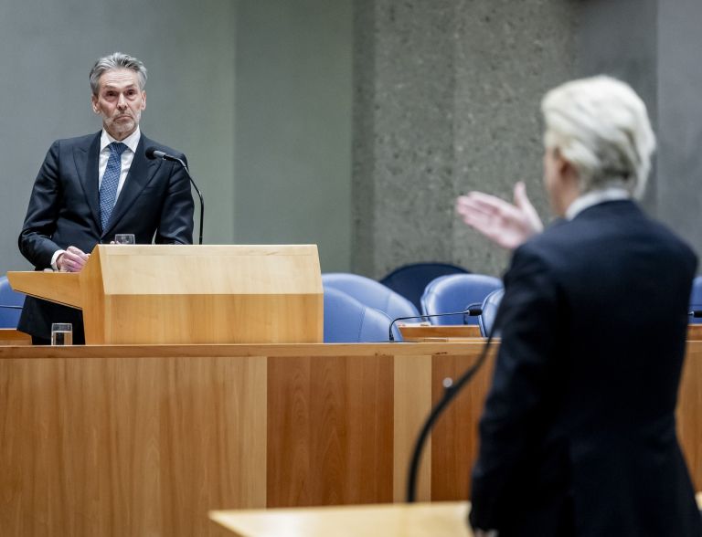 Dick Schoof, Geert Wilders
