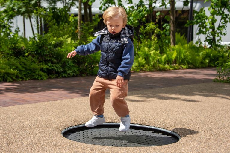 trampolin, skakanje