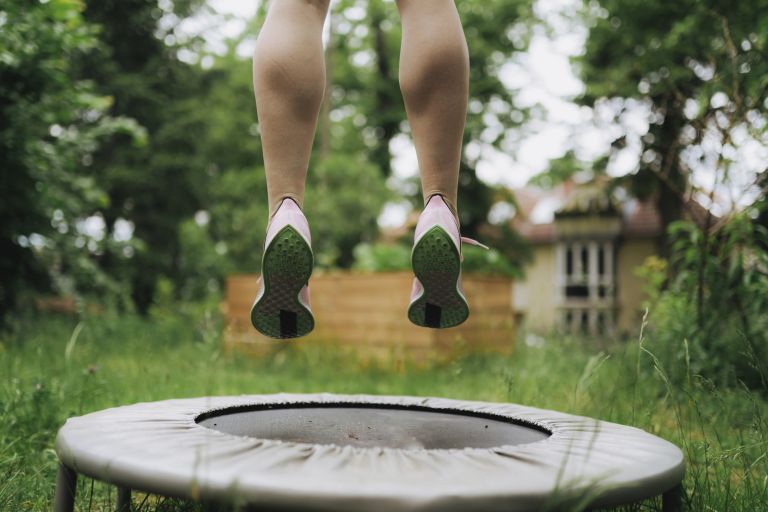 trampolin, skakanje