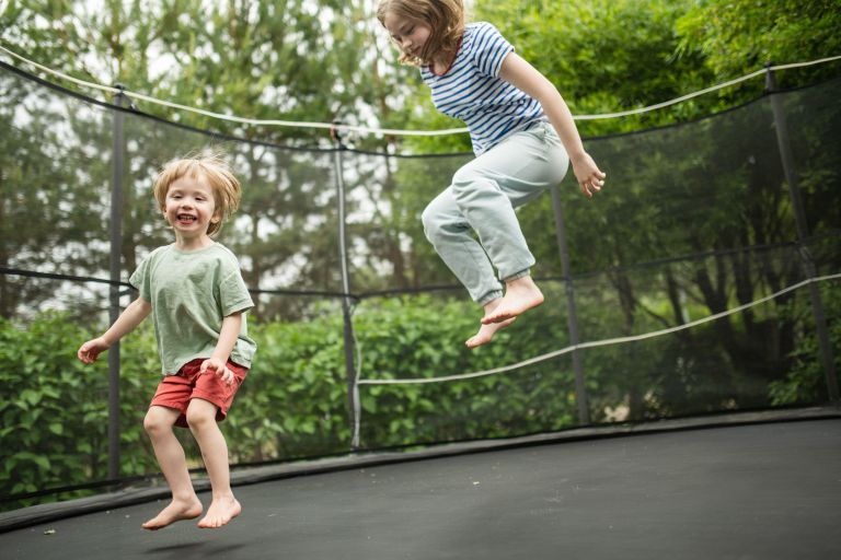 trampolin, skakanje