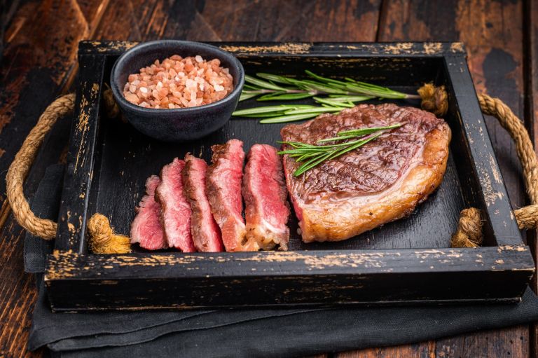 steak na žaru