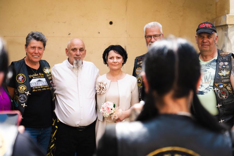 janez-vöroš, karmen-lednik, motoristična-poroka, moto-klub-slovenija, vulcans-in-heart-slovenia
