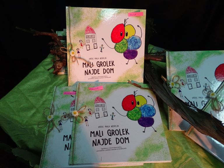 mala-nedelja, vrtec-mala-nedelja, mali-grolek, predstavitev, slikanica
