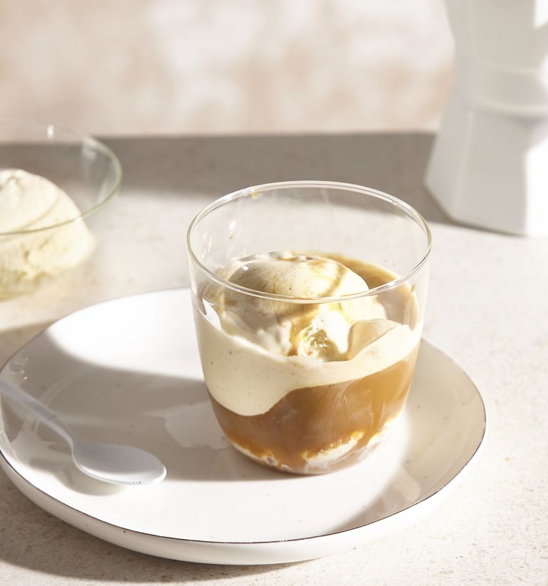 affogato al caffe