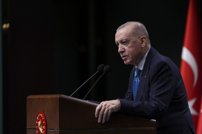 Turški predsednik Recep Tayyip Erdogan