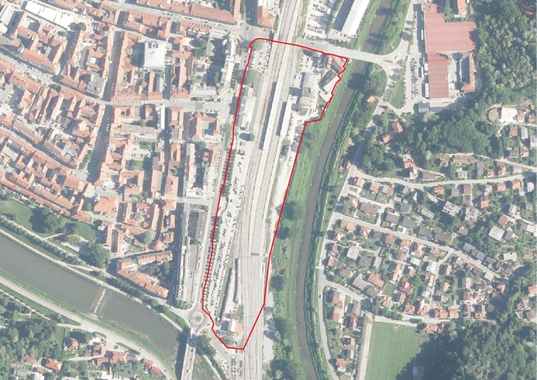 Območje Potniškega centra Celje