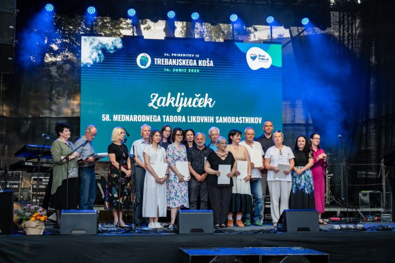 GLS Trebnje - 58 Mednarodni tabor likovnih samorastnikov, utrinek z zakljucne prireditve, foto Klemen Ceglar (8).jpg