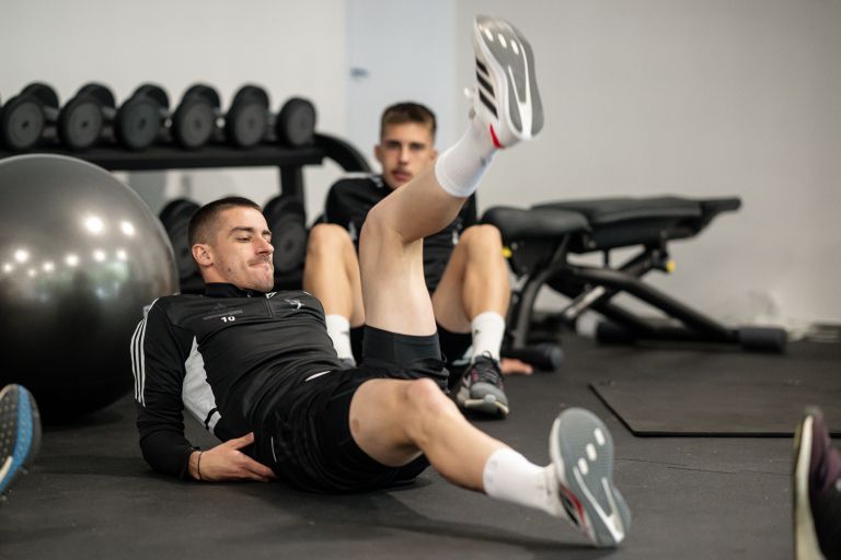 trening, mura