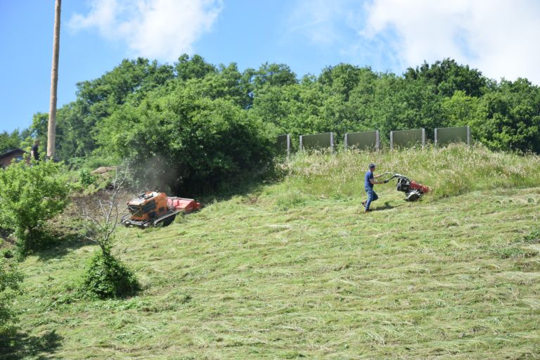 mv-stoperce 1, košnja, kosilnica