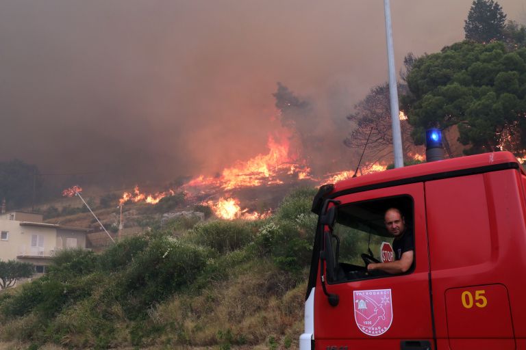 požar, omiš
