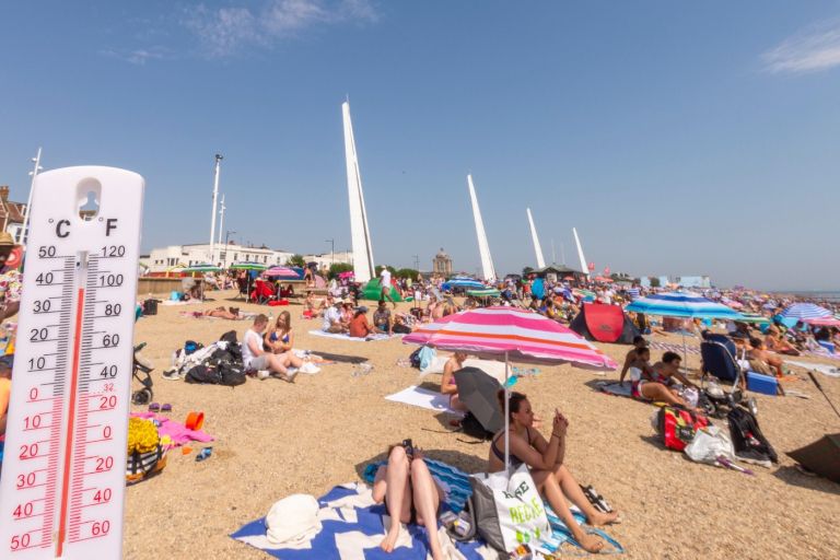 termometer vročina morje plaža