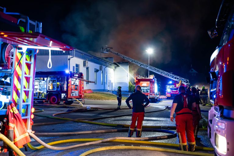 požar, begunje na gorenjskem, SVP Avio