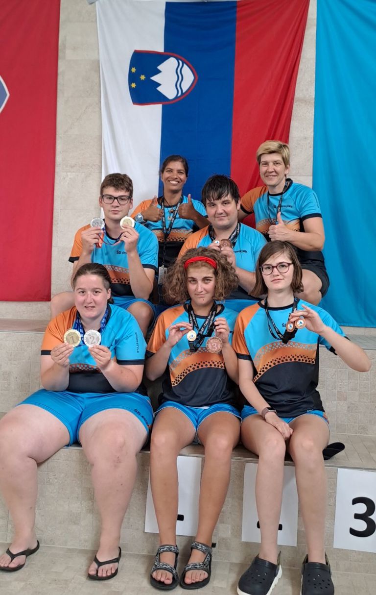 14-evropske-igre-mladih-invalidov, plavalcek