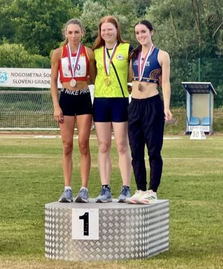 klara-janza, drzavna-prvakinja, starejse-mladinke, slovenj-gradec, atletika