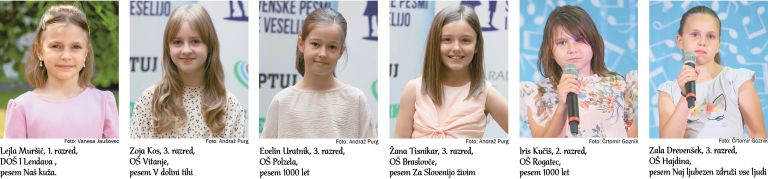 otroci-pojejo-slovenske-pesmi-in-se-veselijo, finalisti