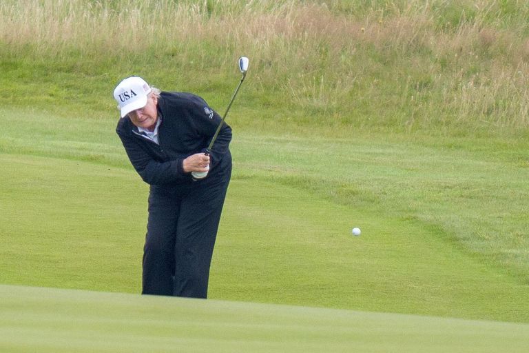 donald-trumo, golf