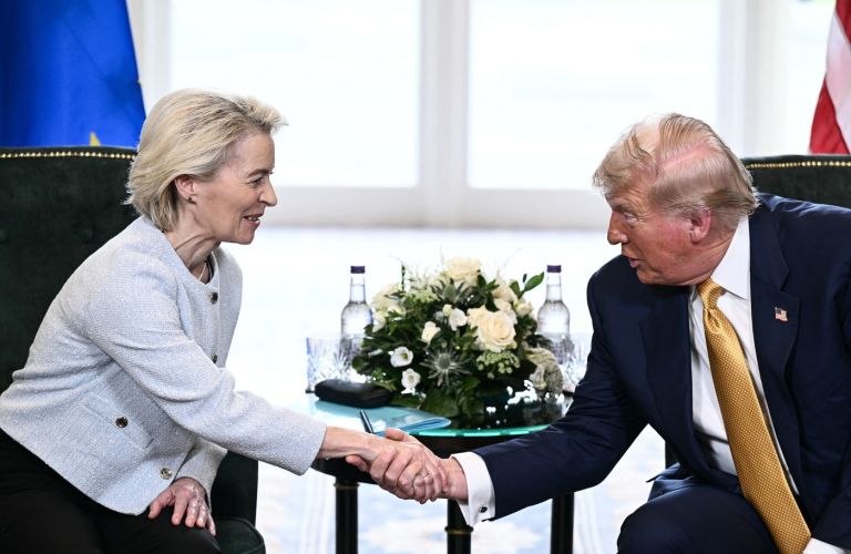 Ursula von der Leyen, Donald Trump