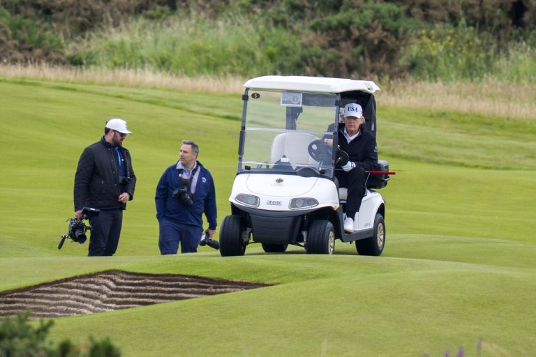 donald-trumo, golf