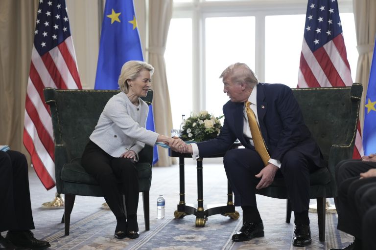 Ursula von der Leyen, donald trump